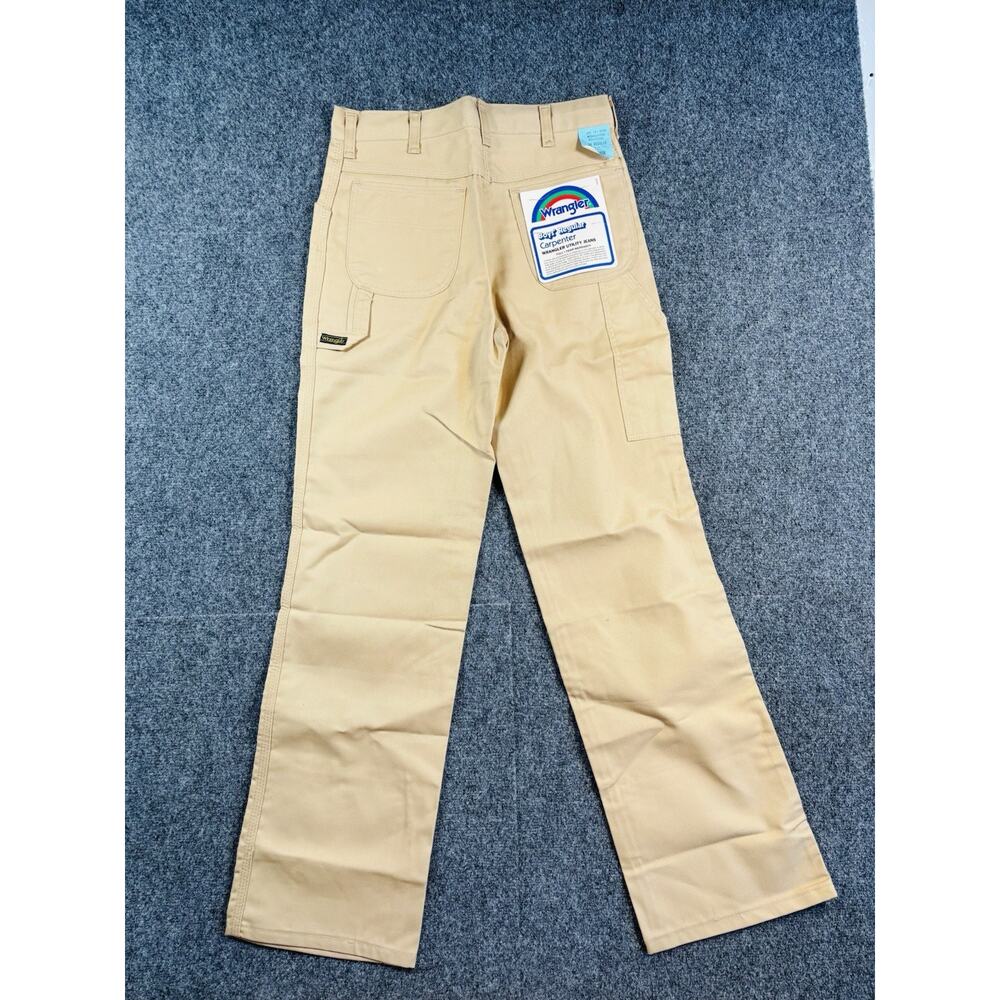 Deadstock Vintage Carpenter WRANGLER Boys‎ Size 16 / 26" Waist Original Tags